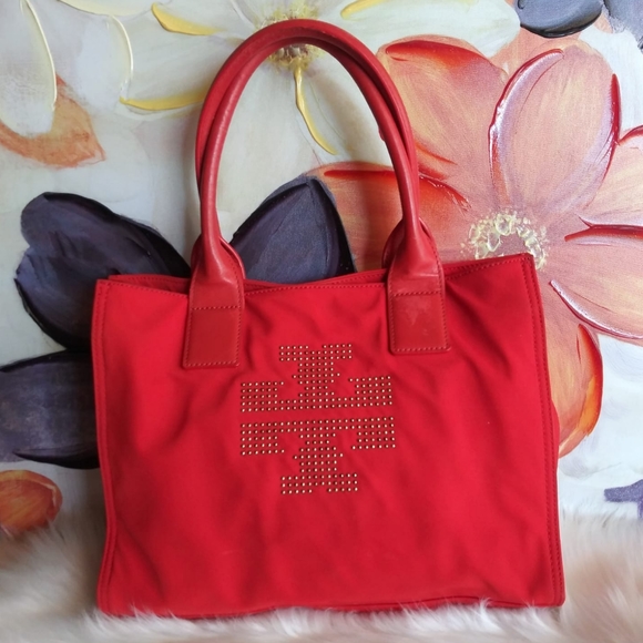 Tory Burch Ella Mini Studded Tote - Picture 9 of 15